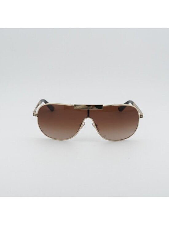 Versace VE2293 1252/13 Square Sunglasses - Gold Frame, Brown Gradient Lenses main image 5